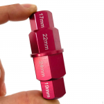 Hex Axle Tool for Motorcycle Front Wheel Spindle Socket Adapter Heavy Duty Easy to Use Sturdy