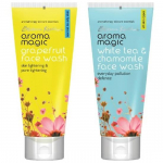 Aroma Magic Face Wash 100 ml (Grapefruit) And Aroma Magic White Tea And Chamomile Face Wash, 100ml