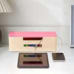 Kaablite juhtimise karp Toitejuhe Vastupidav Lihtne juurdep&auml;&auml;s Dekoratiivne Arvutile Kaablite peitmiseks ja Black