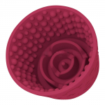 Koera Lakkimisn&otilde;u, &Auml;revuse Leevendav Koera Lakkimismatt S&uuml;gavk&uuml;lmiku Jaotur, Libisemisvastane Silikoonist Aeglaselt S&ouml;&ouml;tmise Lakkimisn&otilde;u V&auml;ikestele Koertele One Size