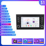 Hizpo 4G-LTE Carplay 7-tolline Android Auto raadio GPS A4 B9 B8 B7 B6 S4 RS4 SEAT Exeo jaoks Multimeedia RDS 2din Autoraadio Stereo Video Intelligentsne Navigatsioon S1 8Core 3G 32G AI