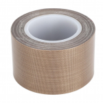 PTFE Klaaskanga Teip Isolatsioon K&otilde;rge Temperatuur PTFE Kleeplint Vaakumseadme Impulssseadme jaoks 0.18x40mm / 0.01x1.57in