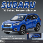 1/30 m&otilde;&otilde;tkava Subaru Foresteri maastikuauto sulamist auto mudel survevalatud metallist m&auml;nguasi maastikus&otilde;idukid auto mudel k&otilde;rge simulatsioon heli ja valgusega laste kingitus sinine