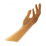 K&auml;e illusioon Veinipudelihoidja Kujundatud k&auml;e j&auml;rgi &Otilde;llepudeli v&auml;ljapanekualus Korraldusalus Kodu K&ouml;&ouml;k Baar S&ouml;&ouml;gilaud Lauaplaadi kaunistus pruun