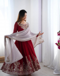 India Disainer Anarkali Kleit Salwar Suit Naistele Bollywood Peokleid Salwar Kameez M vaarika