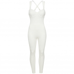 Adidas X Beyonc&eacute; Ivy Park Catsuit Moodne Spordir&otilde;ivas Mugav Jumpsuit Naiste jumpsuit Valge HB5555 XL