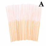 30 tk kott Bambusest Puuvillast Pulgad Vatipulgad Pika Puuvillapeaga Kulmudele Huultele Silmalainerile P&uuml;simeik Kosmeetika