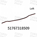 51767318509 51767318510 Auto Tagumise Ukse-Eesmise Tihend Vasak/Parem BMW X5 X5M F15 2014-2018 Kasutajas&otilde;bralik Autovaruosad K&otilde;rge Kvaliteet