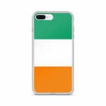 Coque iPhone &ndash; iPhone 7 Plus &ndash; Drapeau C&ocirc;te d'Ivoire &ndash; Supp &ndash; Mitmev&auml;rviline &ndash; Vertikaalne