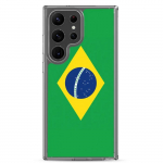 Coque T&eacute;l&eacute;phone Drapeau Br&eacute;sil &ndash; Samsung Galaxy S21 Ultra
