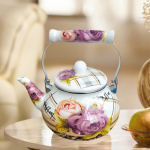 Emailitud teekann 2,5L Teekann Lilleline pott Kohv Restorani Kodu K&ouml;&ouml;gi jaoks Style B