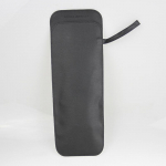 Must Pu nahast vihmavarju &uuml;mbris Kaasaskantav veekindel vihmavarju hoiustamistasku Vihmavarjukott Kaasaskantav vihmavarju kate