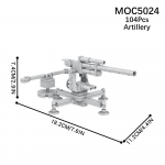 S&otilde;jaline seeria MOC klots Moodne s&otilde;japidamine II maailmas&otilde;da Kindlustused Tegevusfiguur S&otilde;jad Mudel Ehitusklotsid Laste M&auml;nguasjad Lastele Kingitus