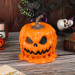 Halloweeni k&otilde;rvitsakommikauss, peaskulptuur pliiatsihoidja kaanega, dekoratsioon baarile, &otilde;ue