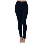 Naiste vabaaja p&uuml;ksid Slim Fashion Fit Elastsed Teksad P&uuml;ksid Pliiatsp&uuml;ksid L