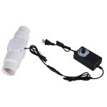 K&otilde;rge efektiivsusega 20/25/32/40/46mm sissevoolukanalisse paigaldatav metalllabadega ventilaator k&ouml;&ouml;gi ventilatsiooniks ja suitsu eemaldamiseks US-40