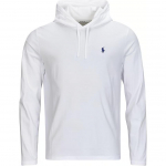 Polo Ralph Lauren S&uuml;gis/Talv 2023 &Uuml;hev&auml;rviline Kapuutsiga Pullover Kitsas Pikkade Varrukatega Dressipluus Meeste dressipluus Valge 710847203-015 2XL