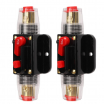 12 24V inline kaitsel&uuml;liti, klemmid k&auml;sitsi l&auml;htestatava kaitsmepesaga, termokahanev 60A