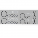 32 tk ABC Klokibloki Tihendikomplekt Mercedes Benz CL55 CL65 CL500/CL600/S55 jaoks