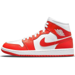 Air Jordan 1 Mid Habanero Red Naiste tossud Oranž Valge BQ6472-116 36