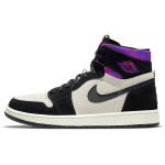 Paris Saint-Germain x Air Jordan 1 High Zoom Comfort Paris Unisex tossud Lilla Valge Must DB3610-105 44 black