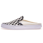 Vans Classic Slip-On Mule Ruuduline - Must Unisex Tossud Valge VN0004KTEO1 37 white