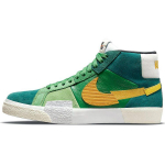 Nike Zoom Blazer Mid Premium SB Mosaiikpakett - Aloe Verde Unisex tossud Roheline Vihmamets Spinatiroheline DA8854-300 36.5