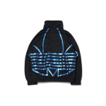 Adidas Originals Zeno Treeningjakk Seljal Logotr&uuml;kiga ja Seisva Kraega Meeste Jakk Must FS7333 XS