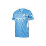 Puma MCFC Hiina uusaasta eriv&auml;ljaanne Kodune Esitus Sirge S&auml;&auml;rega Hingav Jalgpallis&auml;rk 21-22 Hooaeg Kevin De Bruyne F&auml;niversioon Meeste S&auml;rgid Sinine 759202-01 XL