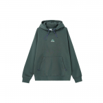 Nike &uuml;hev&auml;rviline logo tikitud fliisist kapuutsiga pusa unisex top roheline DH3088-338 M