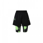 Nike Muster Prindiga Kiiresti Kuivavad Kaks-&uuml;hes Spordi Korvpallip&uuml;ksid Meeste p&uuml;ksid Must FQ1023-010 L