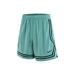 Nike Dri-Fit WNBA triibulised v&auml;rviplokkidega kiirkuivad l&otilde;hestatud servaga n&ouml;&ouml;riga p&uuml;ksid Naiste l&uuml;hikesed p&uuml;ksid M&uuml;ndiroheline DR5645-305 S blue