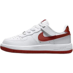 Nike Air Force 1 Moodsad Vastupidavad Madalad Laste Tossud Laste Tossud Valge Punane FN0237-116 25