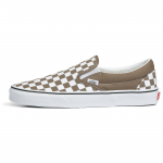 Vans Slip-On Ruuduline Madalad T&otilde;mbesaapad Rula Kingad Unisex Tossud Pruun Valge VN0A7Q5D1NU 43