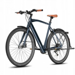 V&eacute;lo &eacute;lectrique adulte FAFREES 10Ah 250W 100km SHIMANO 9 vitesses sinine