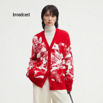Broadcast Women's Loose Knitted Cardigan Sweater S