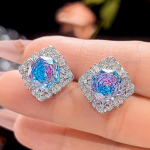 Ehted Vaskp&otilde;hi Kuldkattega Simulatsioon Millennium Astmeline V&auml;rvimuutus Temperamendikomplekt Peamine Kivi 16-10mm