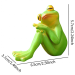 Konnakuju t&ouml;&ouml;laua ornament Loominguline naljakas vaigust loomaskulptuur dekoratiivne kujuke kaminale lauale raamaturiiul