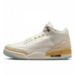 Air Jordan 3 &Scaron;ampanja ja Austrid Naiste Tossud Kreemjas Purjekas Meeskond-Kuld IB2255-100 35.5