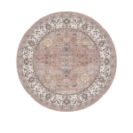 Vintage tr&uuml;kitud &uuml;mmargused vaibad magamistuppa vannitoa p&otilde;randamatid vaibad elutuppa elutoa kaunistus 80X80CM gray