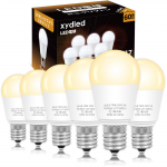 xydled LED Pirnid, E17 Sokkel, 60W Samav&auml;&auml;rne, 760lm, Soe Valge, 2700k, Mini Kr&uuml;pton Pirnid, Mini Lambikuju, Kompaktne Pirn, Lai Valgusnurk, Mitte-h&auml;mardatav,