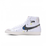 Nike Blazer Mid 77 V&auml;rvipritsmed DC7331-100 EU 41 valge/must