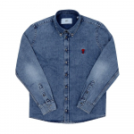 Ami Ami De Coeur V&auml;ike S&uuml;damega Logo Denim S&auml;rk Ush063 De0056 USH063 DE0056 480 (S)