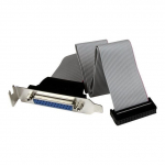 Madala profiiliga emaplaadi adapterkaabel DB25 paralleelpordiga (F) IDC26 suunas - 40 cm - STARTECH