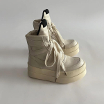 Paks tald Ankle Boots Disain K&otilde;rge s&auml;&auml;rega kingad Naistele S&uuml;gis Ja Talv Uus K&otilde;rgust suurendavad Vabaaja Spordist Laua kingad 35 gray