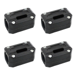 Kaitseraua Blokk Mootorratta Mootorikaitse Kaitseraua Blokk Mootorikaitse 2 Paari L&auml;bim&otilde;&otilde;t 22/25/28mm must