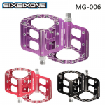 SIXSIXONE MG-006 Mtb platvormpedaal jalgratta jalatoele kl&otilde;psuvaba lame pedaal alumiinium maastikuratta laagritega jalatugi koos MG-006-Black