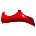 Carbon fiber ABS grain driver side decoraion cover for 2015-2018 Mercedes Benz GLA CLA A Class 200 220 W176 X156 C117 X117 punane