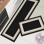 2 tk Moodne luksuslik silikageeliga vaip K&ouml;&ouml;k Veeimav libisemisvastane p&otilde;randamatt Vannituba jalapadi Kodu kaunistus 40x60and40x120cm