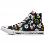 Tom & Jerry x Converse Chuck Taylor All Star Trendikad Mugavad K&otilde;rged L&otilde;uendist Jalan&otilde;ud Unisex Must 35